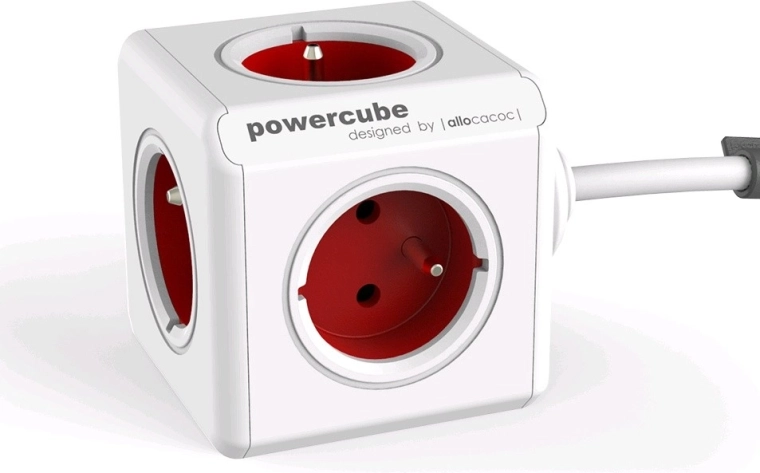 PowerCube Extended Power Strip 3m 2304/FREXPC Red