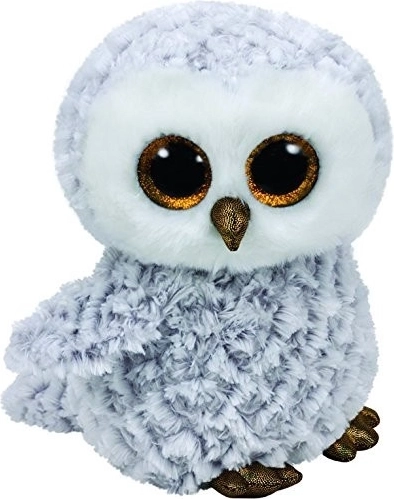 TY Beanie Boos Owlette Mascot - White Owl 24 cm