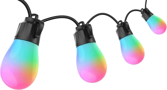 Guirlande lumineuse intelligente d'extérieur NEEWER NR01 RGBW 45 m