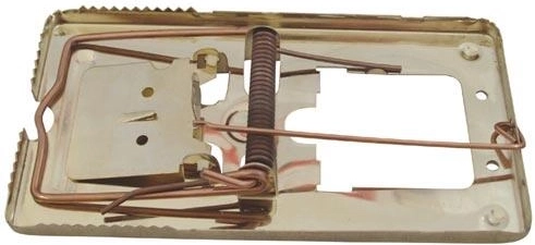 Mausefalle aus verzinktem Stahl