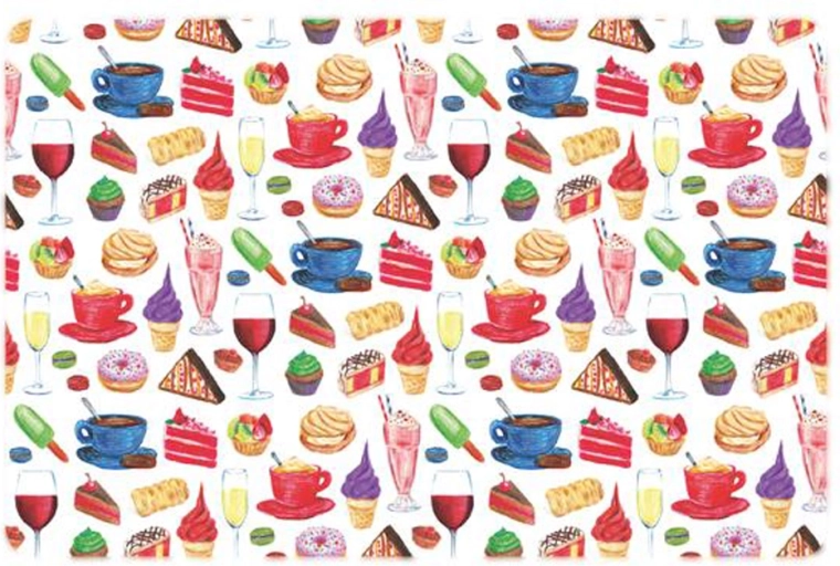 Sweets Placemat 28.5 × 44 cm