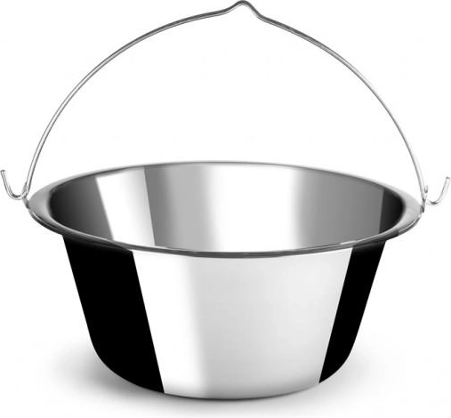 RVS keteltje 0,8 l voor open vuur