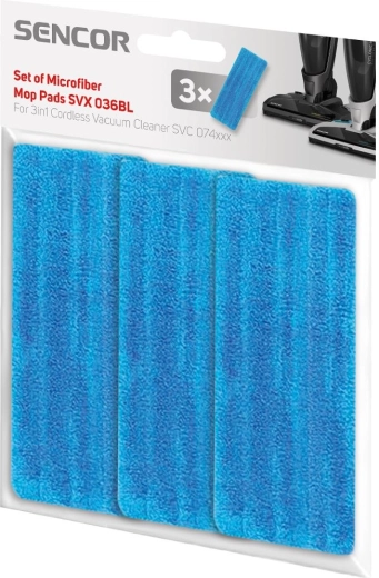Ensemble de patins de lavage SENCOR SVX 036BL pour SVC 074x