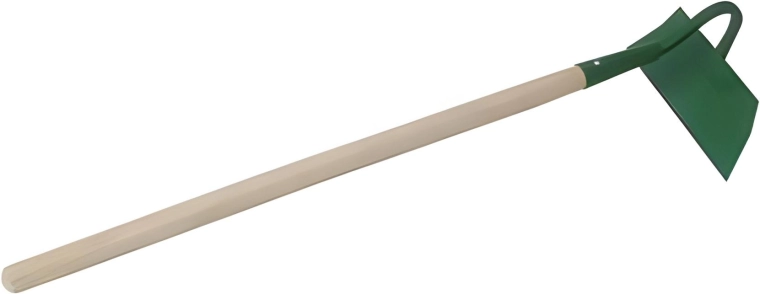 Schoffel met houten steel 55 cm, breedte 110 mm