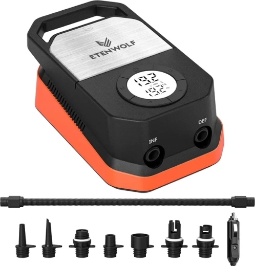 Elektrische hogedrukpomp Etenwolf S4 voor SUP