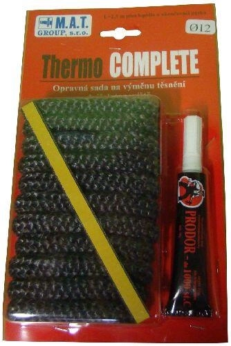 Corde d’étanchéité isolante THERMOKOMPLET 12 mm avec kit de colle, 2,5 m