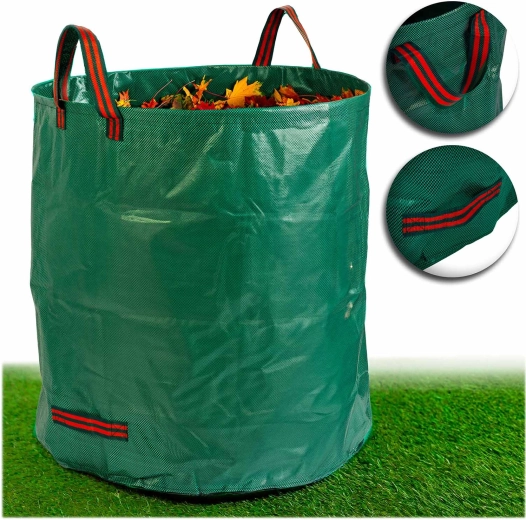 Garden leaf bag 272 l green