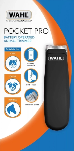 WAHL Pocket Pro draagbare accu-trimmer voor honden