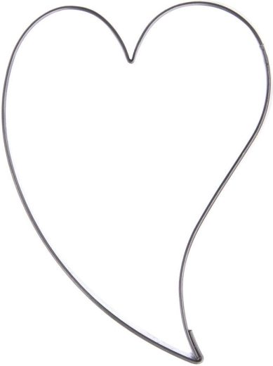 Emporte-pièce en acier inoxydable cœur 3 cm