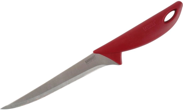 Uitbeenmes 18 cm Culinaria Red