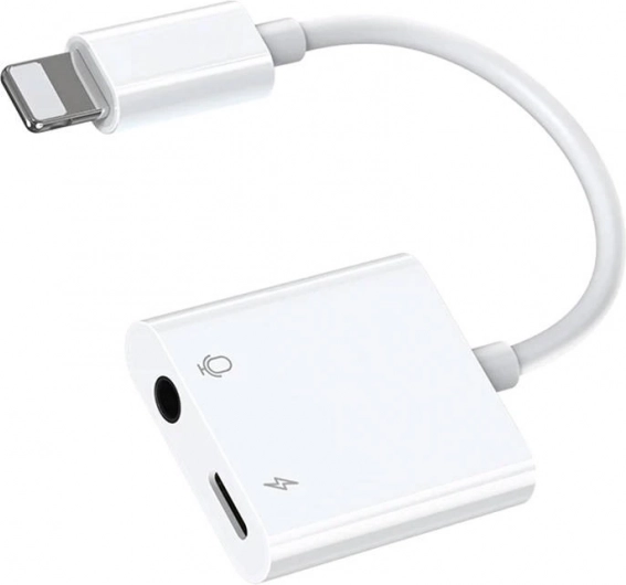 Joyroom Audio Adapter Lightning to 3.5 mm White
