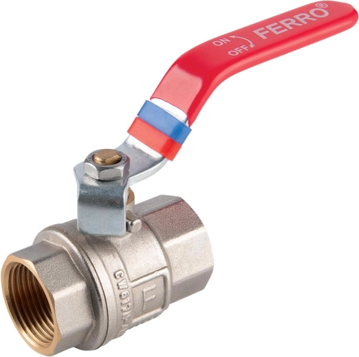 Volstroom kogelkraan met hendel MM 1″