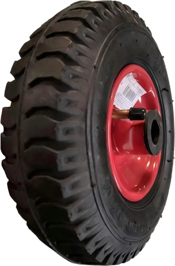 Opblaasbaar metalen wiel voor steekwagen 224 mm, naaf 20 mm met naaldlager