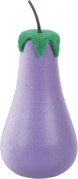 Wooden Eggplant BIGJIGS TOYS