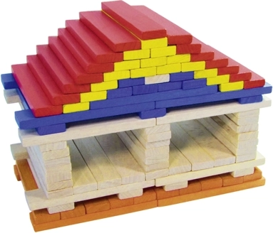 VILAC Batibloc Color 100 wooden building set