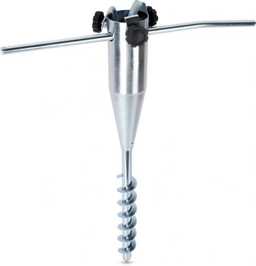 Metalen grondschroef voor tuinzonneparasol 56 cm