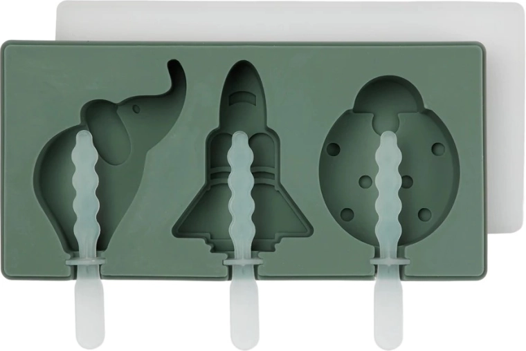 Nuuroo Elin popsicle molds dusty green - 1 piece