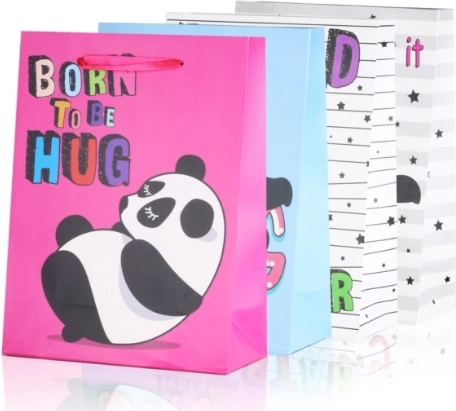 Gift Bag Panda 24x18 cm