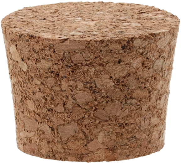 Eco-friendly natural cork 55 mm for 54 l demijohns, 50 pcs