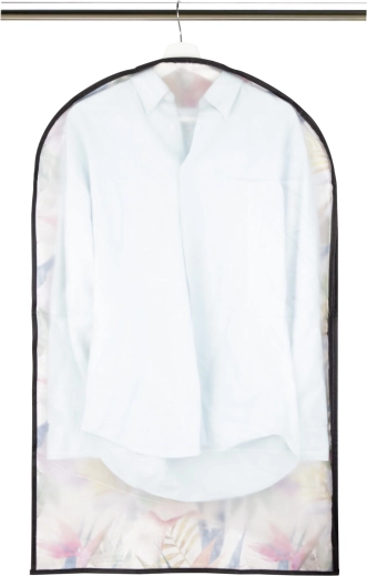 Textielhoes voor kleding met bloemenpatroon 60 × 100 cm