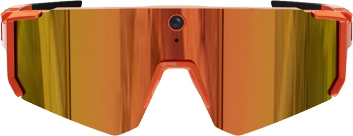 Sportliche smarte Brille mit Kamera Colmi V06 AI orange