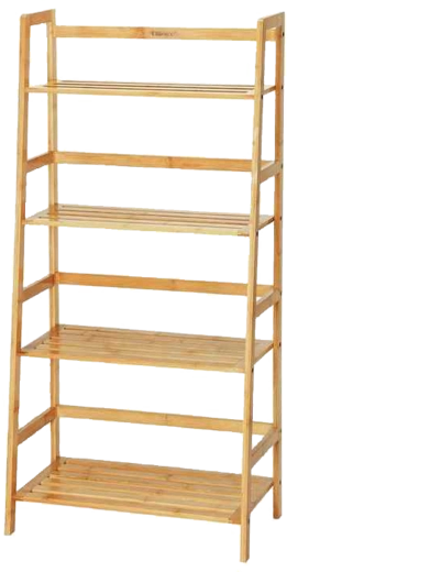 Bamboe rek 4-laags 57 × 30 × 120 cm