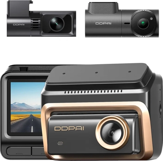 DdPai Z90 master dashcam met voor- en achtercamera