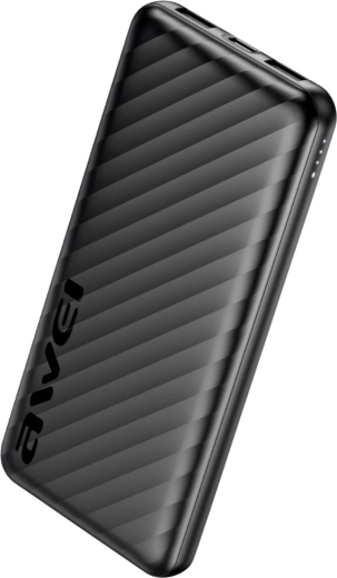 AWEI power bank 10,000 mAh with 2× USB-A