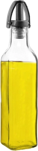 Bouteille en verre pour huile et vinaigre avec doseur 250 ml
