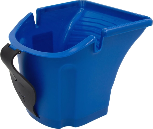 Récipient à peinture 2 l bleu en plastique 19,5 × 24 cm