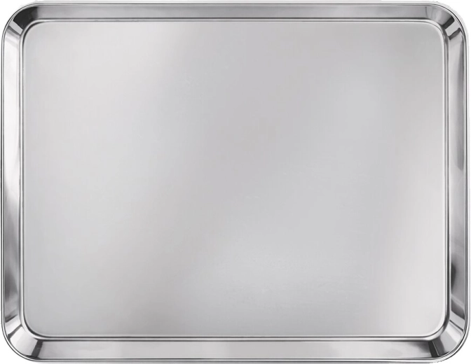 Roestvrijstalen serveerblad 31,7 × 24 cm