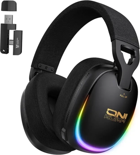 Wireless Gaming Headphones ONIKUMA GT805 Black