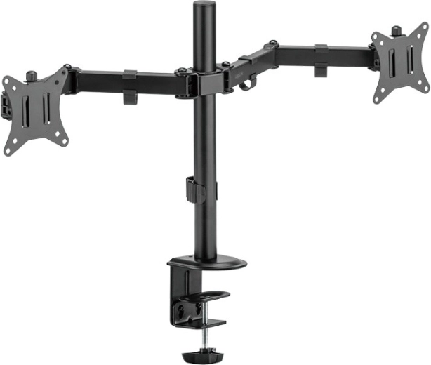 Dual monitor mount 17–32" with 2×9 kg load capacity