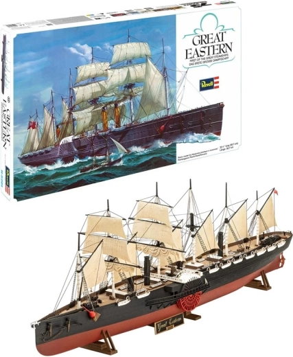 Maquette en plastique du navire Great Eastern pour le 75e anniversaire