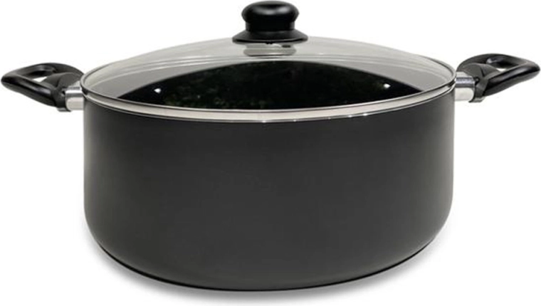 Kookpan met glazen deksel NERO Kitchisimo 28 cm, 6 l