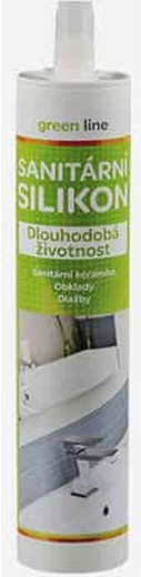 Sanitaire siliconen wit 280 ml GREEN LINE