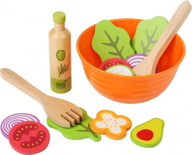Small Foot houten salade-set voor kinderen