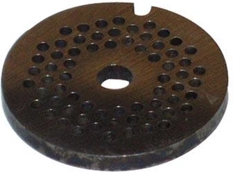 Grinding plate for meat grinder No. 5/8, diameter 53.4 mm