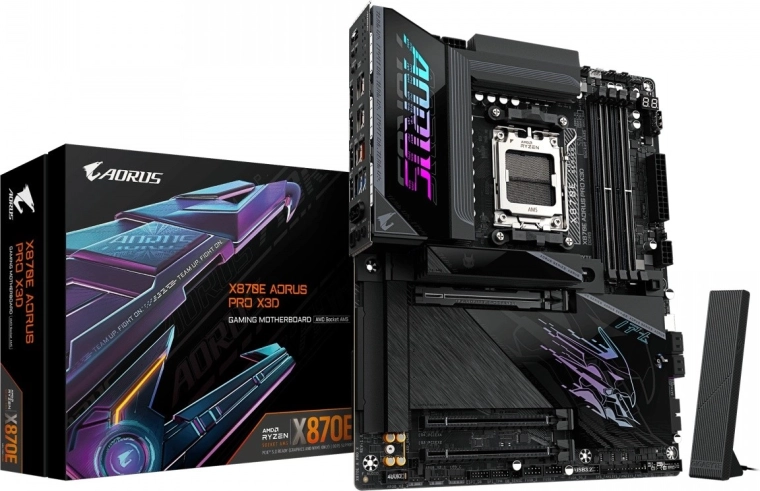 Gigabyte X870E Aorus Pro X3D carte mère AM5