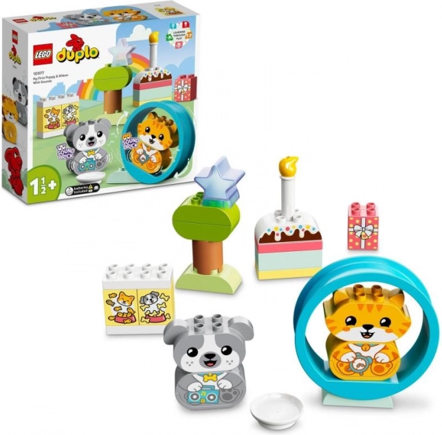 LEGO® DUPLO® 10977 Mijn eerste puppy en kitten met geluiden