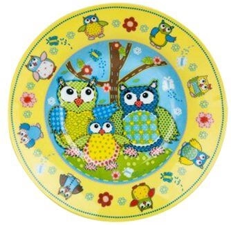 Deep Plate Owl 20 cm Ceramic