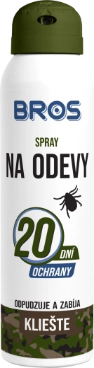 Bros clothing spray against ticks 90 ml