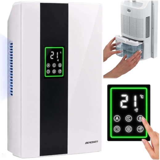 Déshumidificateur d’air et absorbeur d’humidité Berdsen bd-860 avec télécommande