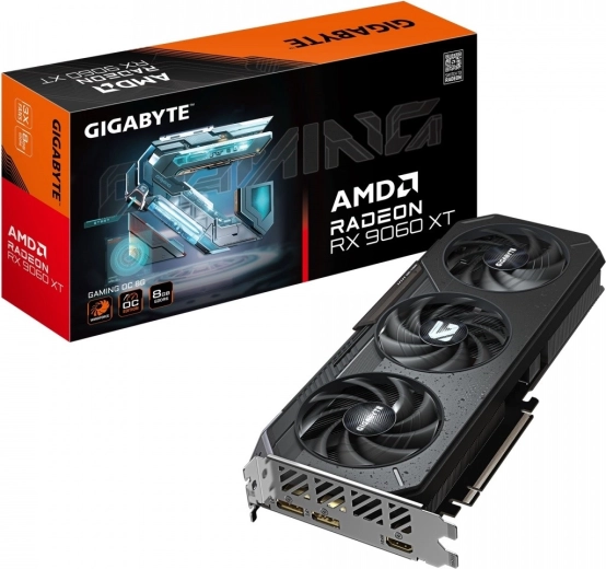 Gigabyte Radeon RX 9060 XT Gaming OC 8GB grafische kaart