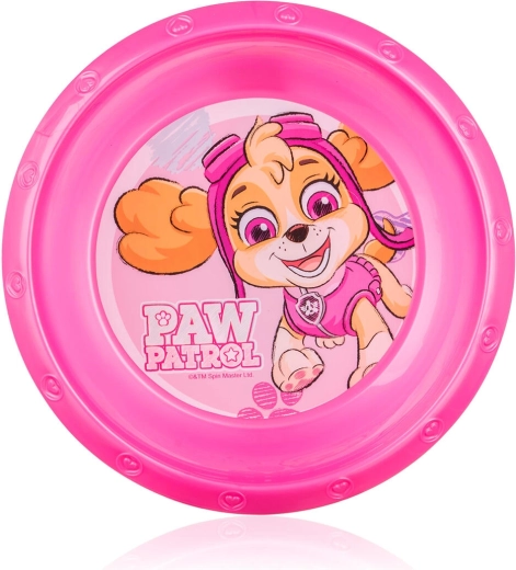 Kinderschüssel PATROL GIRL 17 cm aus Kunststoff