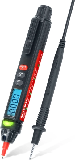 True RMS Digital Pocket Multimeter with Non-Contact Voltage Detection