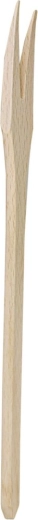 Houten vork Nature 24,5 cm