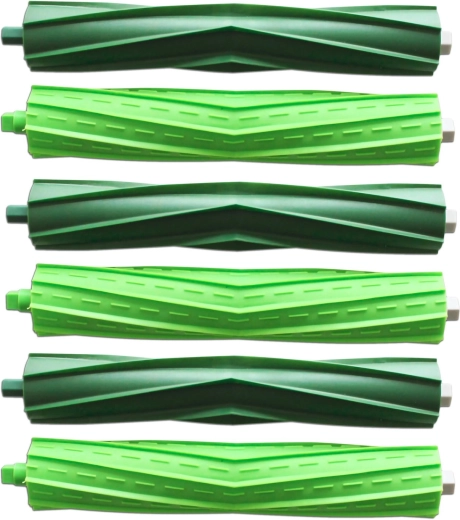 Set Silikon-Hauptbürsten für iRobot Roomba (6 Stk.)