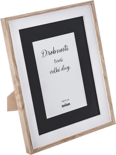 Houten fotolijst beige 10 × 15 cm