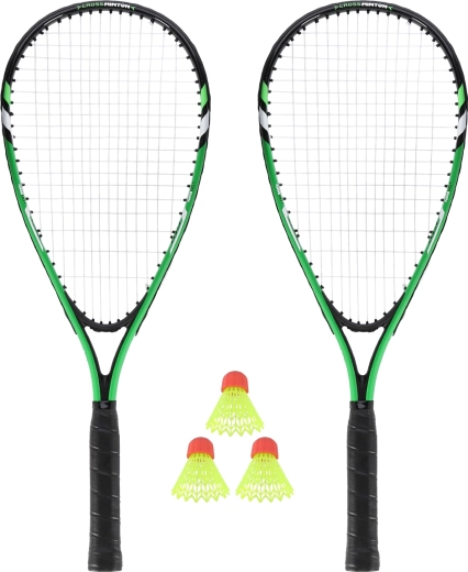 Set de crossminton Nils NRS001 vert